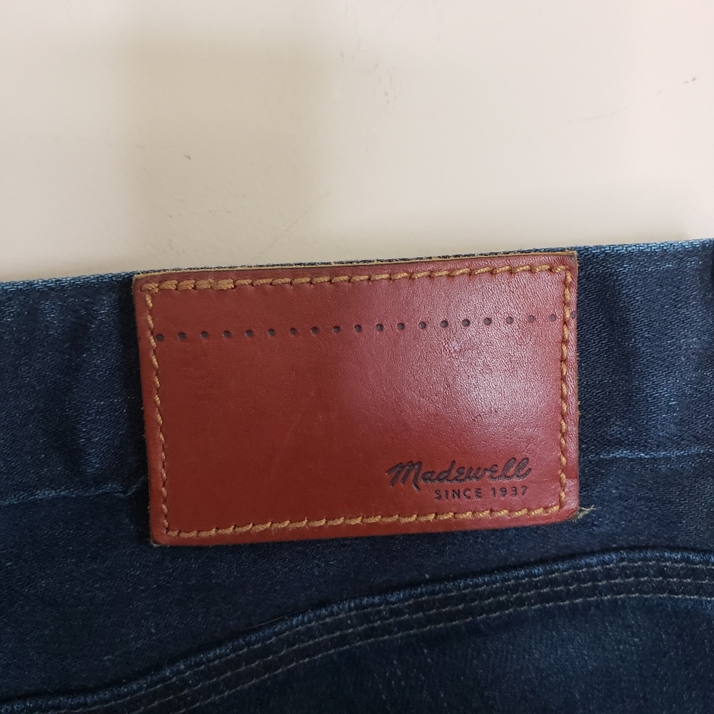 Madewell Women's Dark Blue Jeans - Picture 2 of 6